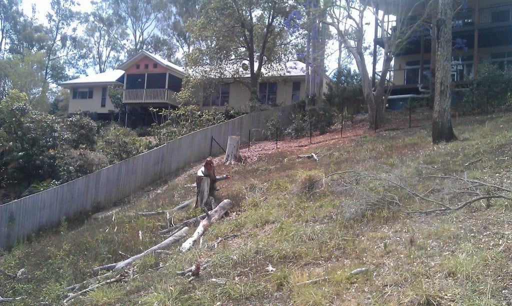 sloping block to be built on in brisbane