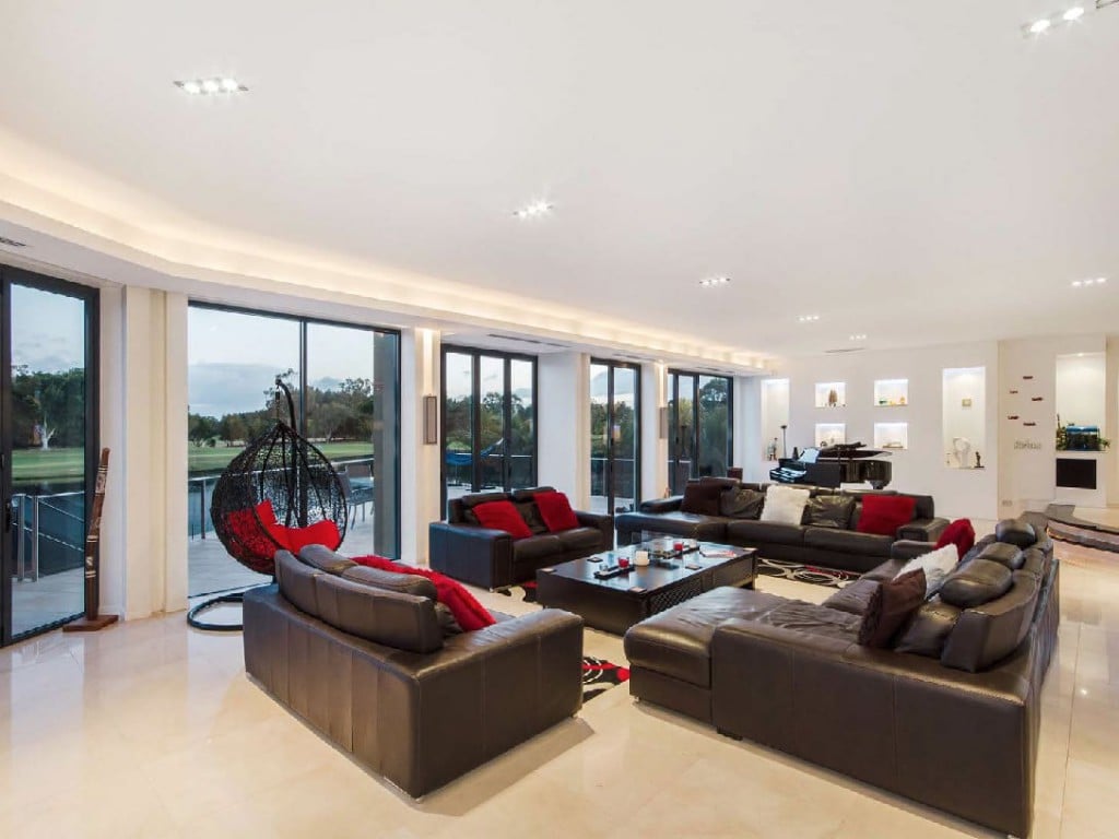 Spacious living area